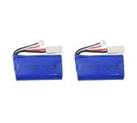 Jnchdghwa 2X Batería Lipo de 7,4 V y 1500MAh para FT009 FX067C HQ955 948 K959 HJ817 816 Piezas de Repuesto para Lancha Teledirigida Accesorios de Repuesto