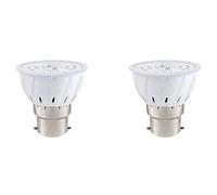 Jnchdghwa 2X Bombilla de Luz de Crecimiento 80 Luces LED de Espectro Completo para Plantas de 220 V para Plantas de Interior Flores Suculentas Invernadero HidropóNico, B22