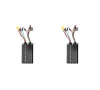Jnchdghwa 2X Controlador de Bicicleta Eléctrica de 48 V-72 V, 80 A, 3000 W, Sinusoidal de Modo Dual, 18 Tubos, con Enchufe XT-150