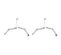Jnchdghwa 2X Estabilizador de Recipiente de Estufa Exterior Soporte de Tanque de Gas Cartucho Plegable Soporte
