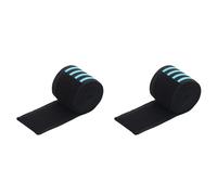 Jnchdghwa 2X Fitness Winding Rodillera Vendaje Correas de Compresión Envolturas Elástica Deportes Al Aire Libre Equipo de Protección Entrenamiento ()