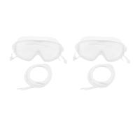 Jnchdghwa 2X Gafas de Hidrógeno, Máscara para Ojos, Máscara de Succión de Hidrógeno, Gafas de Enfriamiento, Generador de Hidrógeno, Máquina de Inhalación, Accesorios,