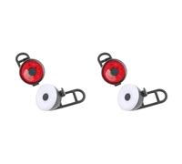 Jnchdghwa 2X Luces de Monopatín Underglow LED Luces de Longboard Kit de Luces Delanteras Traseras Eléctricas para Monopatín