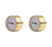 Jnchdghwa 2X ManóMetro de PresióN de Aire de PrecisióN con Esfera de 28 mm ED 350 Bar con Rosca de 1/8 Pulgadas para Adaptador PCP