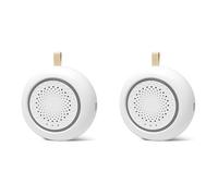 Jnchdghwa 2X Máquina de Sonido Portátil, Máquina de Ruido con Sonidos Naturales y Luz para Dormir, Aliviar la Ansiedad y para Viajes en Casa.