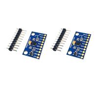 Jnchdghwa 2X MPU9250-9250 Sensor Magnético de Aceleración y Giroscopio de 9 Ejes y 9 Grados de Libertad (9 DOF) de 16 bits Actitud + Giroscopio + Acelerómetro de 9 Ejes