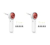 Jnchdghwa 2X Otoscopio con Luz, Otoscopio Digital con Pantalla IPS de 1,85 Pulgadas, Cámara HD de 720p para Extracción de Cerumen, Videocámara para Otoscopio.
