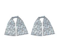 Jnchdghwa 2X Pañuelo de Babero para Adultos Protector de Ropa para la Hora de Comer Vida Diaria Accesorios para Comer Babero de Adulto para Ancianos Discapacitados con Parkinson