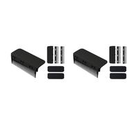 Jnchdghwa 2X Peine de Plancha con Clip, Peine de Agarre para Plancha, Peine Alisador de Pelo, para Plancha Negra