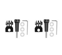 Jnchdghwa 2X Soporte de Cámara de Montaje en Computadora para Bicicleta para Manillar de Bicicleta Plegable Compatible con Soporte de Montaje para Cámara Deportiva
