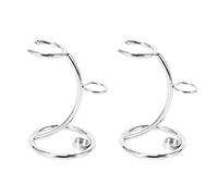 Jnchdghwa 2X Soporte Universal para Brocha de Afeitar Soporte de de Seguro de Metal Simple Y Cepillo Posición Kit de Afeitadora Organizador para Hombres