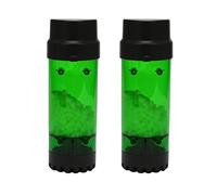 Jnchdghwa 2X Tanque de Peces de Acuario Filtro de Lecho Móvil Fluidizado Filtro de Medios BiolóGicos de Burbuja