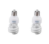 Jnchdghwa 2X Uvb 13W Bombilla Reptil Lámpara UV Terrario de Vivero Tortuga Tortuga Serpiente Mascota Bombilla de Calefacción 220V-240V (Uvb10.0)
