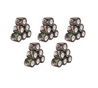 Jnchdghwa 30 Rollo Cinta de Camuflaje Adhesivo Alcance Abrigo Camo Estiramiento Vendaje Cinta Autoadhesiva para Camping Telescopio de Bicicleta de Caza