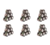 Jnchdghwa 36 Rollo Cinta de Camuflaje Adhesivo Alcance Abrigo Camo Estiramiento Vendaje Cinta Autoadhesiva para Camping Telescopio de Bicicleta de Caza