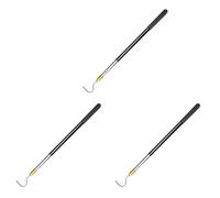 Jnchdghwa 3piezas 61 Pulgada Snake Hook Reptile Catcher Stick Pole, Kit de Herramientas de Manejo de Serpientes para Serpientes de Cascabel Python Copperhead Removal Catch