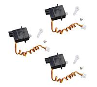 Jnchdghwa 3X 1.9G Servo de Plástico para V966 V911S V977 V930 V931 XK K110 K124 A600 A430 A800 RC HelicóPtero Piezas Accesorios