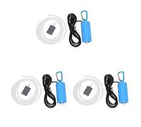 Jnchdghwa 3X Mini Bomba de AireaciÓN USB Bomba de Aire Aireador de Acuario Ultra Silencioso Mini Bomba de Oxigeno de Pesca de Pecera --