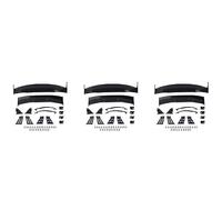 Jnchdghwa 3X para Traseras de Coche de Deriva de Carreras 1/10 RC ala del Alerón del Cuerpo del Camino de la Deriva Accesorios de Piezas Universales
