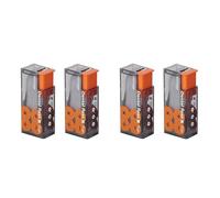 Jnchdghwa 4 Cajas de Selección de Hilo Dental Automáticas y Portátiles, Almacenamiento de 10 Selecciones de Hilo Dental, Organizador de Selecciones de Hilo Dental Recargable