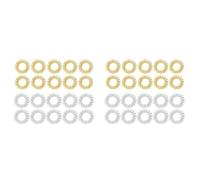 Jnchdghwa 40 Piezas de Anillos de Dedo Sensoriales Puntiagudos, Conjunto de Anillo de Dedo Puntiagudo/Anillo de Acupresión Reductor de Estrés Silencioso Y Masajeador