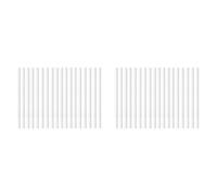 Jnchdghwa 400 Piezas 8x200mm Gran Humidificador Esponja Central Filtro de Aroma Atomizador Hisopo de Algodón Absorbente Filtro Humidificador Se Puede Cortar