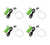 Jnchdghwa 4X Mini Bomba de AireaciÓN USB Bomba de Aire Aireador de Acuario Ultra Silencioso Mini Bomba de Oxigeno de Pesca de Pecera -Verde