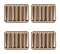 Jnchdghwa 4X Molde Duradero Antiadherente para Palitos de Galletas, Molde para Hornear Pasteles, Molde para Pan de Acero Al Carbono, Mini Molde para Pasteles Cilíndrico 3D