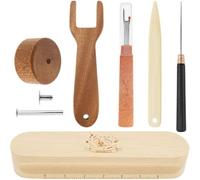 Jnchdghwa 5 Pcs Wooden Sewing Quilting Tools Set For Ironing Setting Flattening Fabric Folds Clothing Wrinkle Sewing