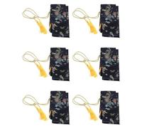 Jnchdghwa 6piezas 135cm Dragon Y Phoenix Katana Samurai Sword Bag Tissu Negro
