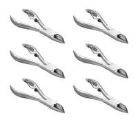 Jnchdghwa 6X CortaúñAs Profesionales Para Pies Y UñAs Cortadoras De Podantes Paroniquia Pinzas Podología Podología De Pie Inoxidable Herramientas Para El Cuidado De Los Pies
