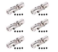 Jnchdghwa 6X RC Doble Junta Universal Articulación Cardána Coplamientos Cardán con Tornillo, 6X6Mm