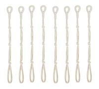 Jnchdghwa 8 Piezas Macrame Beige Planta Colgador Extensor Cuerda Planta Colgante Cesta Extensor Grandes Colgantes Macetas (Beige)