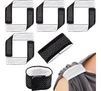 Jnchdghwa 8 Soportes para Mangas de Softbol, Material de Transpirable, Correas Ajustables para Bandas Deportivas, Béisbol, Fútbol, Camisetas