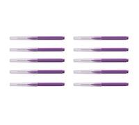 Jnchdghwa 80 Unids Hilo Dental Higiene Oral Hilo Dental Suave Cepillo Interdental Palillo de Dientes Saludable para Limpieza de Dientes Cuidado Oral Púrpura
