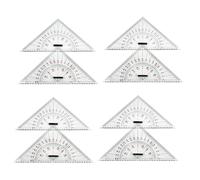 Jnchdghwa 8X Regla de TriáNgulo de Dibujo GráFico para Dibujo de Regla de TriáNgulo A Gran Escala de 300 mm para la MedicióN de Distancia EnseñAndo DiseñO de IngenieríA