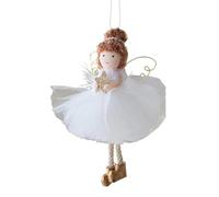 Jnchdghwa Adorno de de Navidad con Falda de Tul, Decoración de Temporada, Adornos Navideños de Doradas para Sala de Estar.
