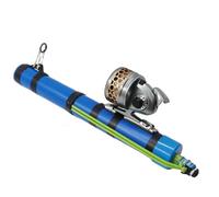 Jnchdghwa Alimentador de Cebo para Pesca Al Aire Libre, Dispositivo de Alimentación con Banda Elástica, Accesorio de Pesca Compatible con Varios Carretes de Pesca.