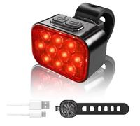Jnchdghwa Bike Front Rear LED Light Lamps Road Mountain Bicycle Light Set Cycling Lighting B