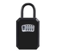Jnchdghwa Caja de CóDigo de 4 DíGitos para Pared, con ContraseñA, Sin Necesidad de Taladrar, Ideal para Uso DoméStico o en Obras. Cerradura para Entrada A