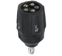 Jnchdghwa Conector Rápido de 1/4 de Pulgada, Boquilla Multi-Chorro de 5 Etapas, Pulverizador Ajustable de Latón Premium para Lavado de Autos, Jardinería y Más. Características del Producto.