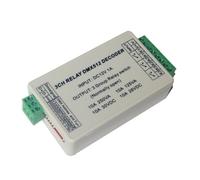 Jnchdghwa Controlador LED DMX512 de 3 Canales, Salida de Relé DMX512 de 3 Canales, Decodificador, Interruptor, Regulador de Intensidad de Relé de 12 V CC, 10 A, 3 Canales.