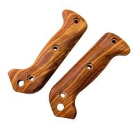 Jnchdghwa Cuchillos Kabar BK2 BK9 de Madera Maciza Natural con de Madera, Escamas, Accesorios para Hacer Tú Mismo, Incluye Tornillos para Cuchillos Kabar A