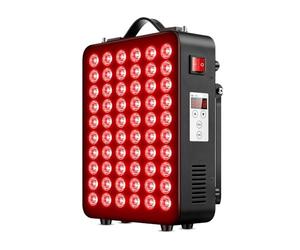 Jnchdghwa Dispositivo de Terapia de Luz Roja con 60 LED de Doble Chip y 300 W de Potencia, Panel de Terapia de Luz Infrarroja Cercana, Ideal para el Cuerpo (Enchufe Europeo) EU Plug
