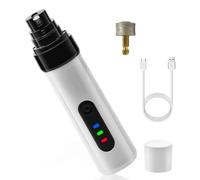 Jnchdghwa Dog Nail Grinder Quiet Pet Nail Trimmer For Small & Medium Dogs and Cats Low Vibration Nail File