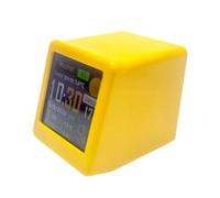 Jnchdghwa Español WiFi Escritorio GIF Reloj Meteorológico Animado Temperatura Humedad Reloj Animación GIF Visualización en Pantalla C
