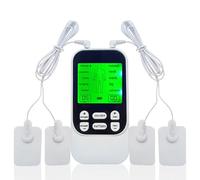 Jnchdghwa Estimulador Muscular de Relajación por Pulsos Eléctricos con 10 Modos de Masaje EMS para Hombros, Cuello y Espalda