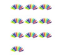 Jnchdghwa Instrumentos Musicales de Plástico Kazoos con Diafragmas de Flauta para Obsequios, Premios y Favores de Fiesta 5 Colores (100 Piezas)
