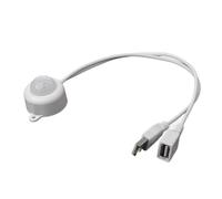 Jnchdghwa Interruptor de Sensor de Movimiento para Tira LED RGB de un Solo Color, Interruptor de Inducción del Cuerpo Humano USB