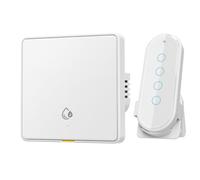 Jnchdghwa Interruptor Inteligente Tuya Zigbee RF433 de 20 A y 4000 W para Calentador de Agua, con Asistente de IA, Interruptor de Pared y Control Remoto B